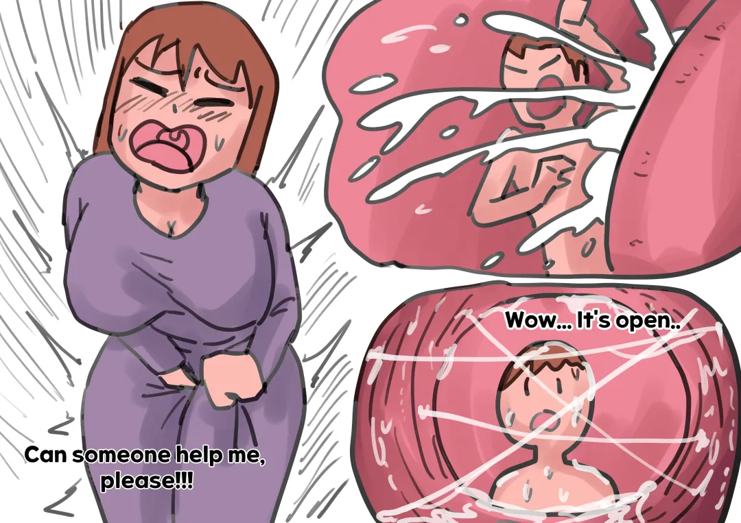 [Inside] Exploration of the mother's uterus Fhentai - Page 107