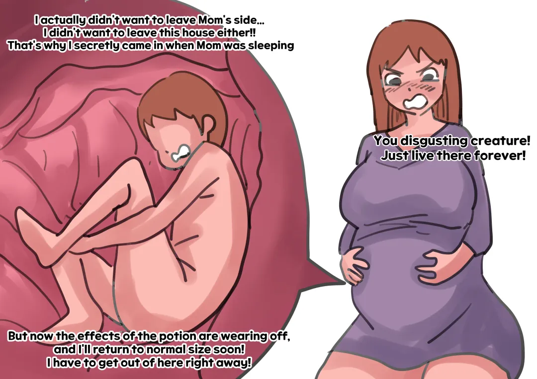[Inside] Exploration of the mother's uterus Fhentai - Page 119