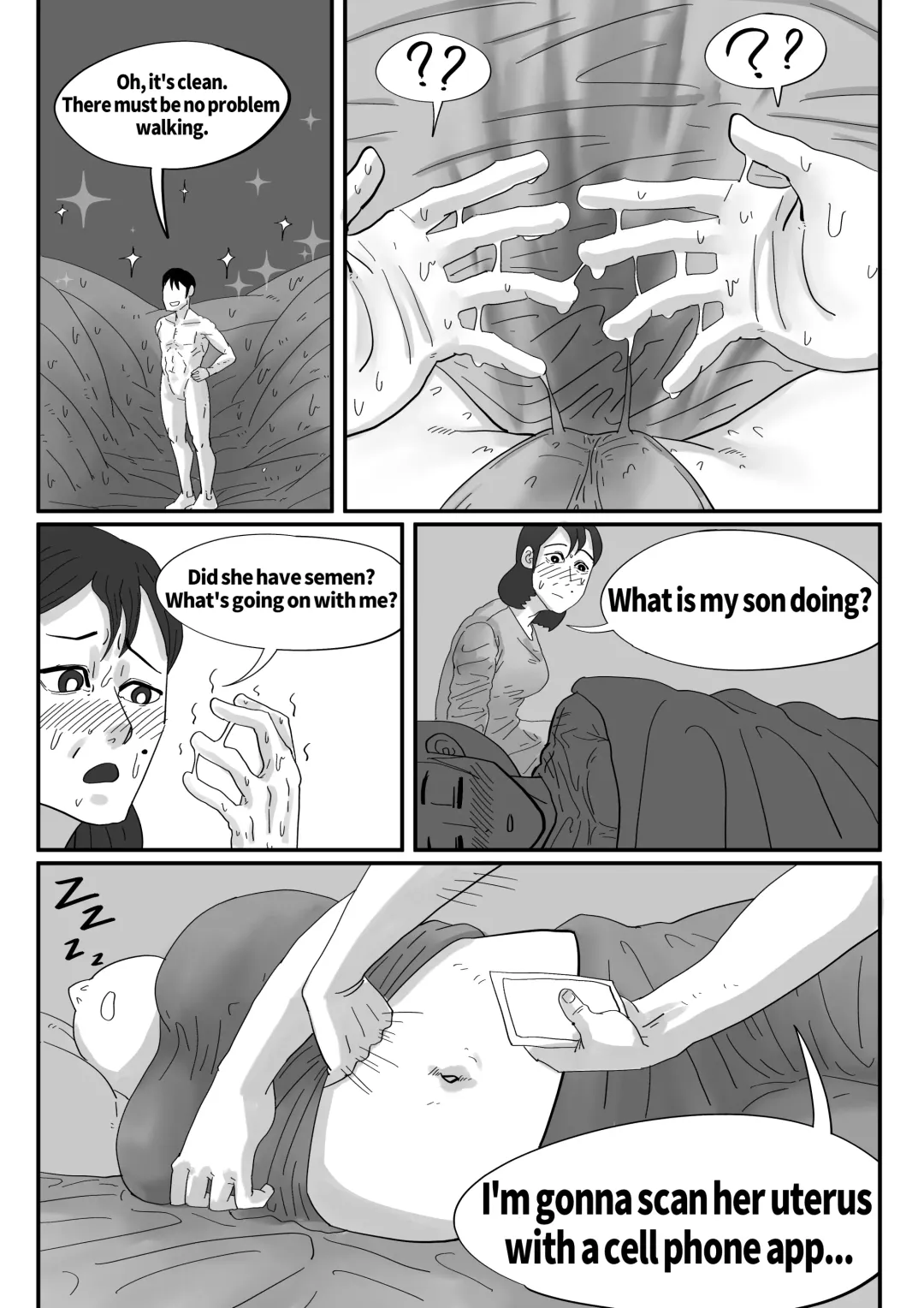 [Inside] Exploration of the mother's uterus Fhentai - Page 55