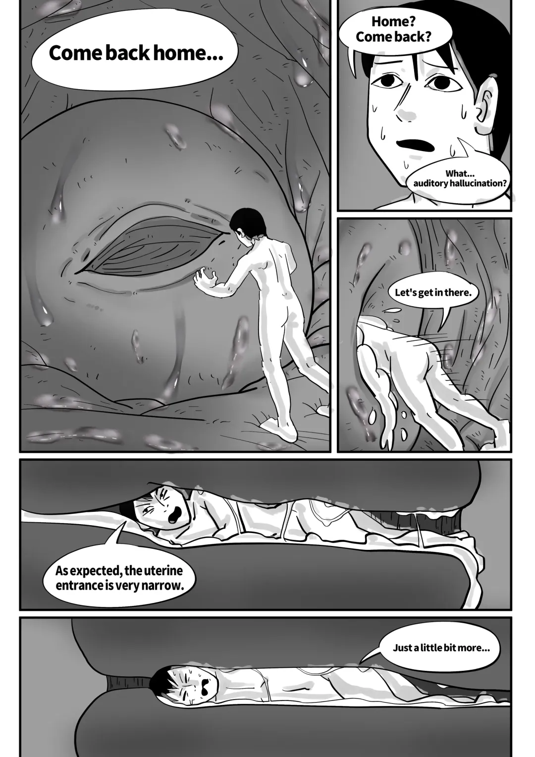 [Inside] Exploration of the mother's uterus Fhentai - Page 59