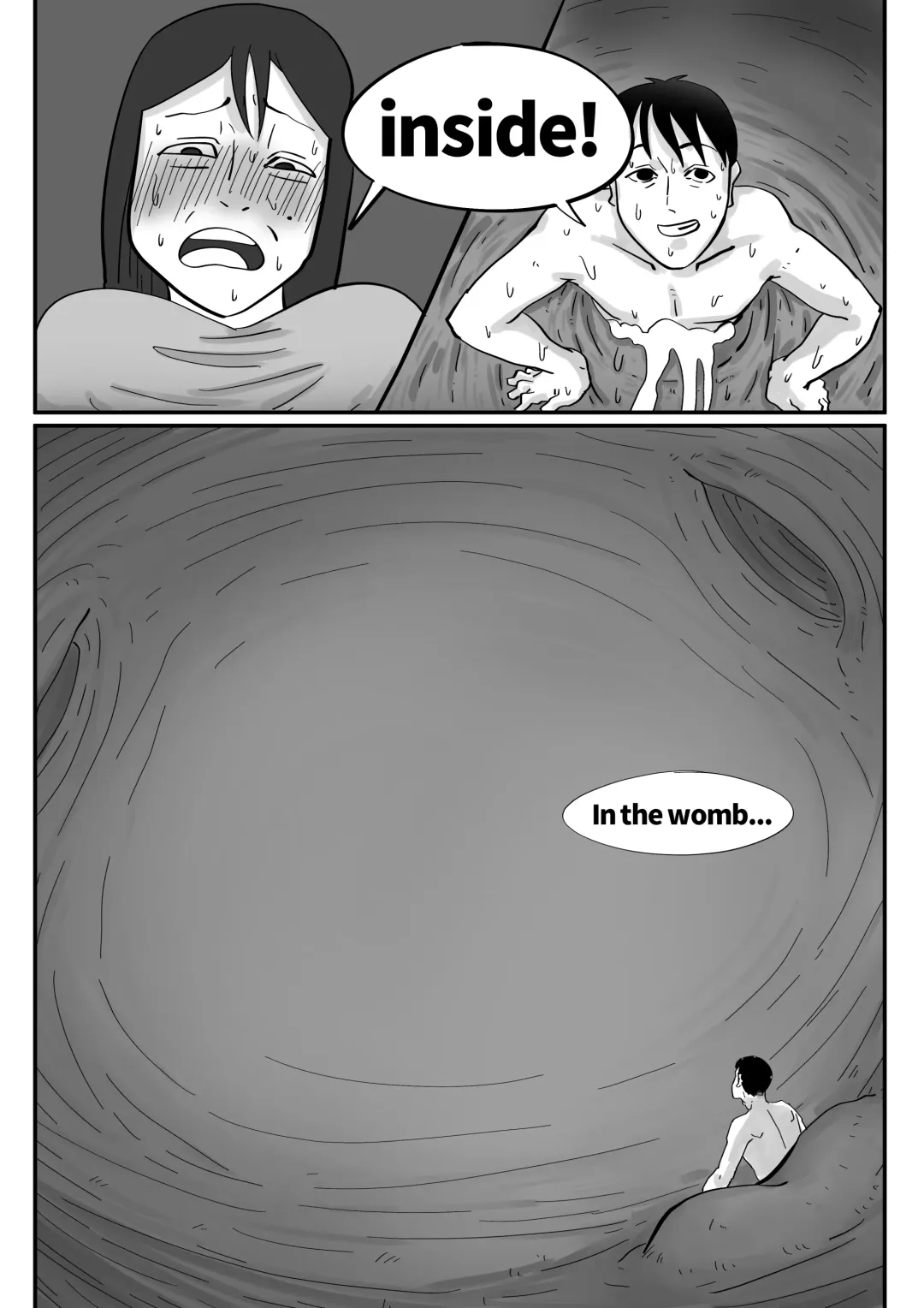 [Inside] Exploration of the mother's uterus Fhentai - Page 60