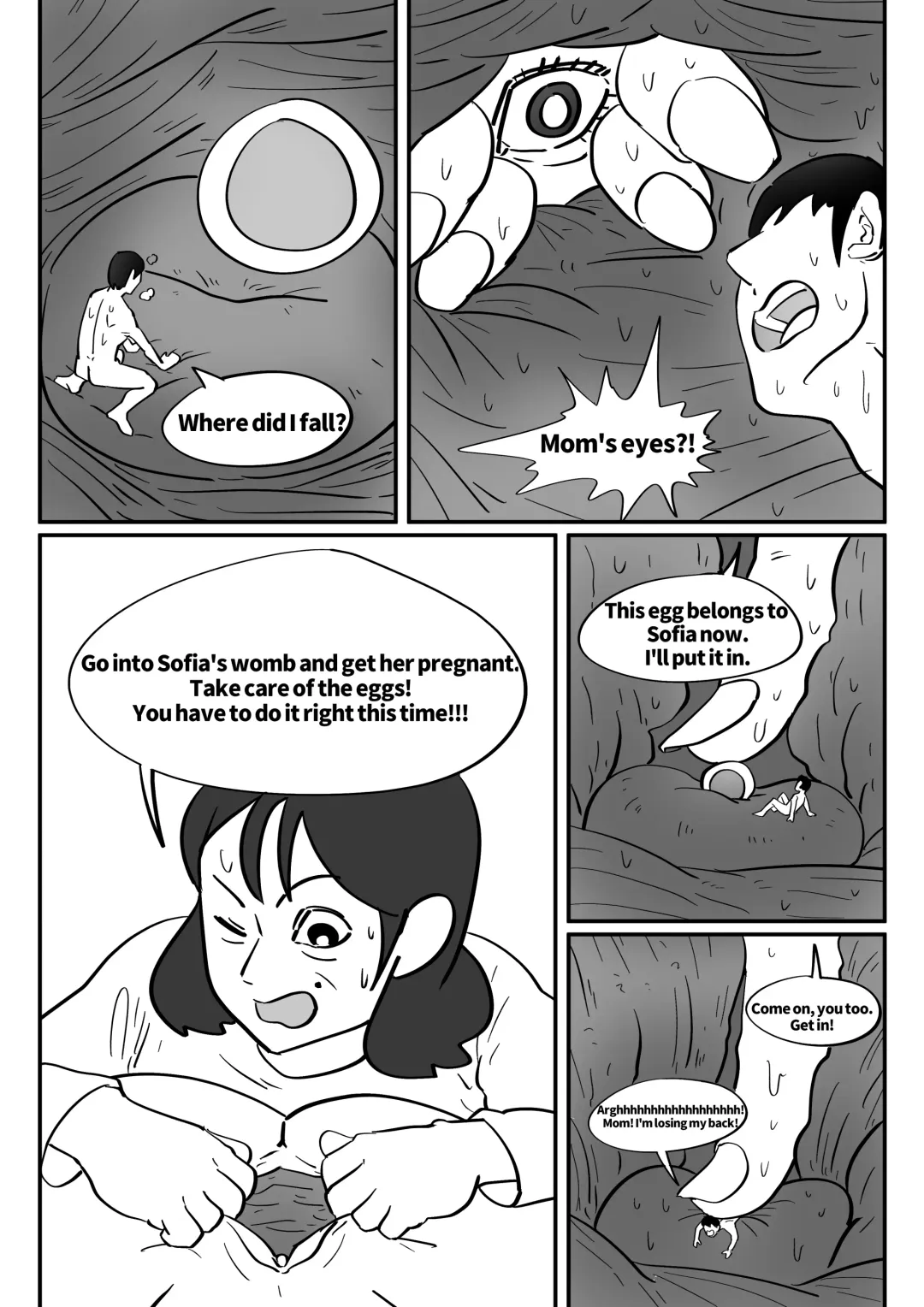 [Inside] Exploration of the mother's uterus Fhentai - Page 69