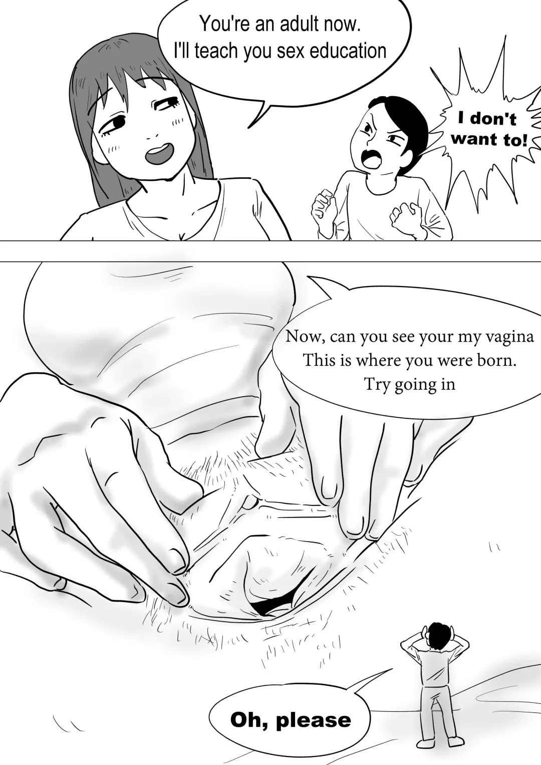 [Inside] Exploration of the mother's uterus Fhentai - Page 76