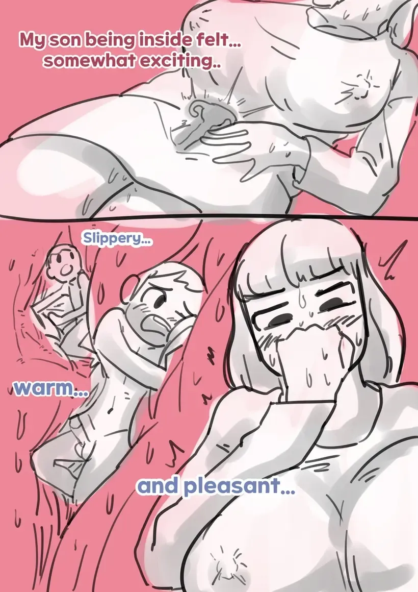 [Inside] Exploration of the mother's uterus Fhentai - Page 84