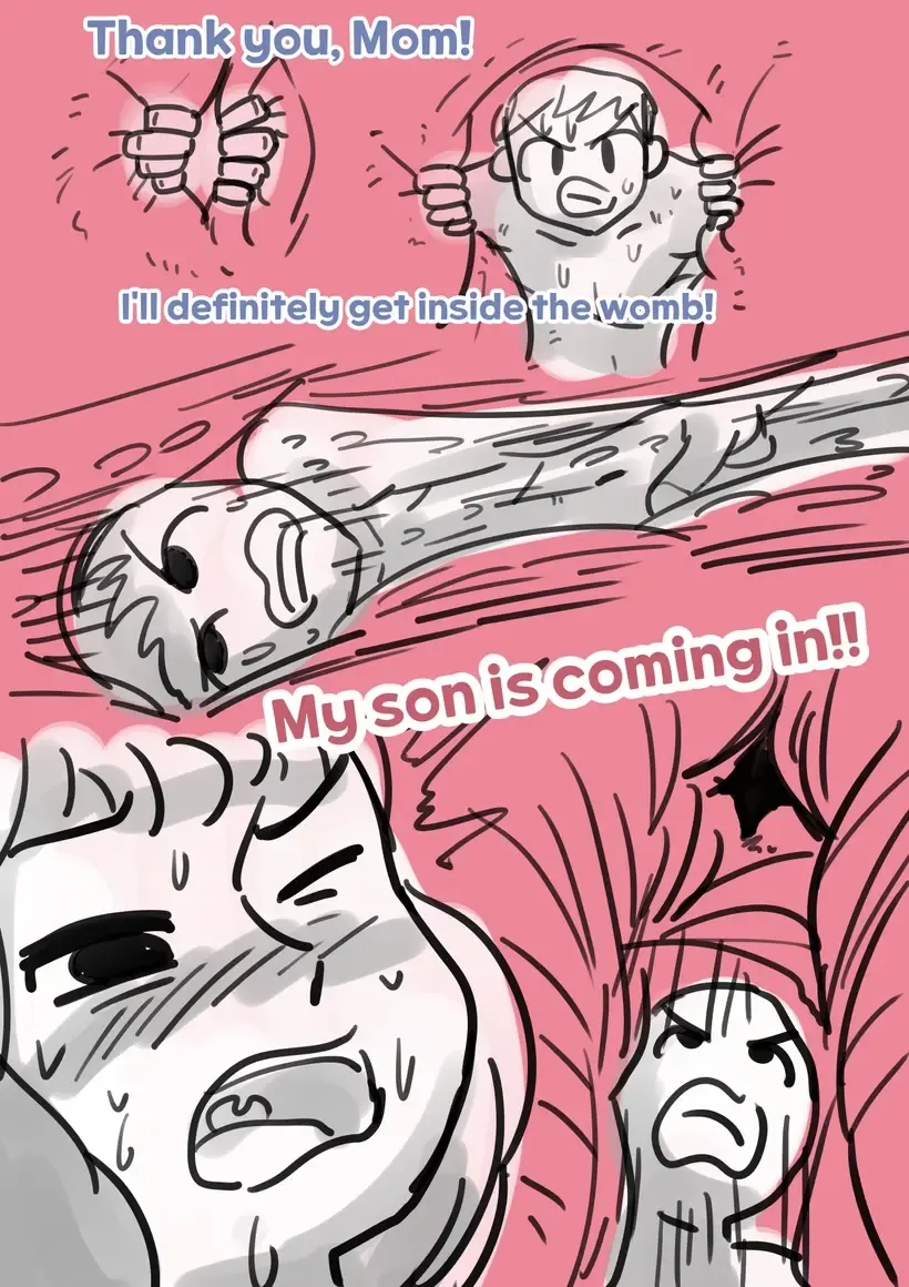 [Inside] Exploration of the mother's uterus Fhentai - Page 86