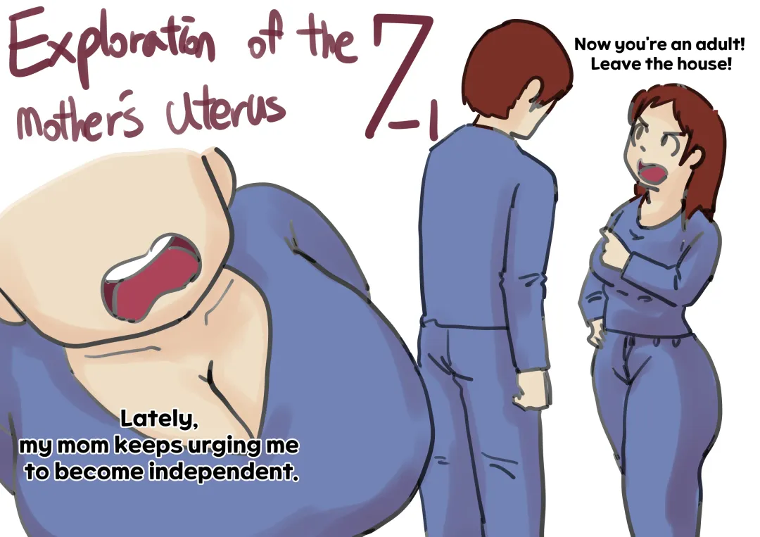 [Inside] Exploration of the mother's uterus Fhentai - Page 91