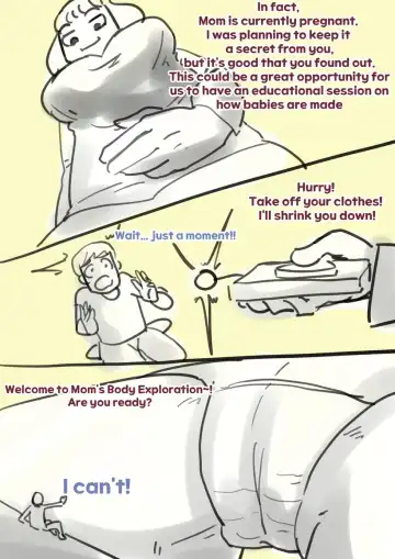 [Inside] Exploration of the mother's uterus Fhentai - Page 82