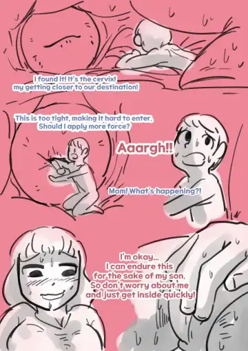 [Inside] Exploration of the mother's uterus Fhentai - Page 85