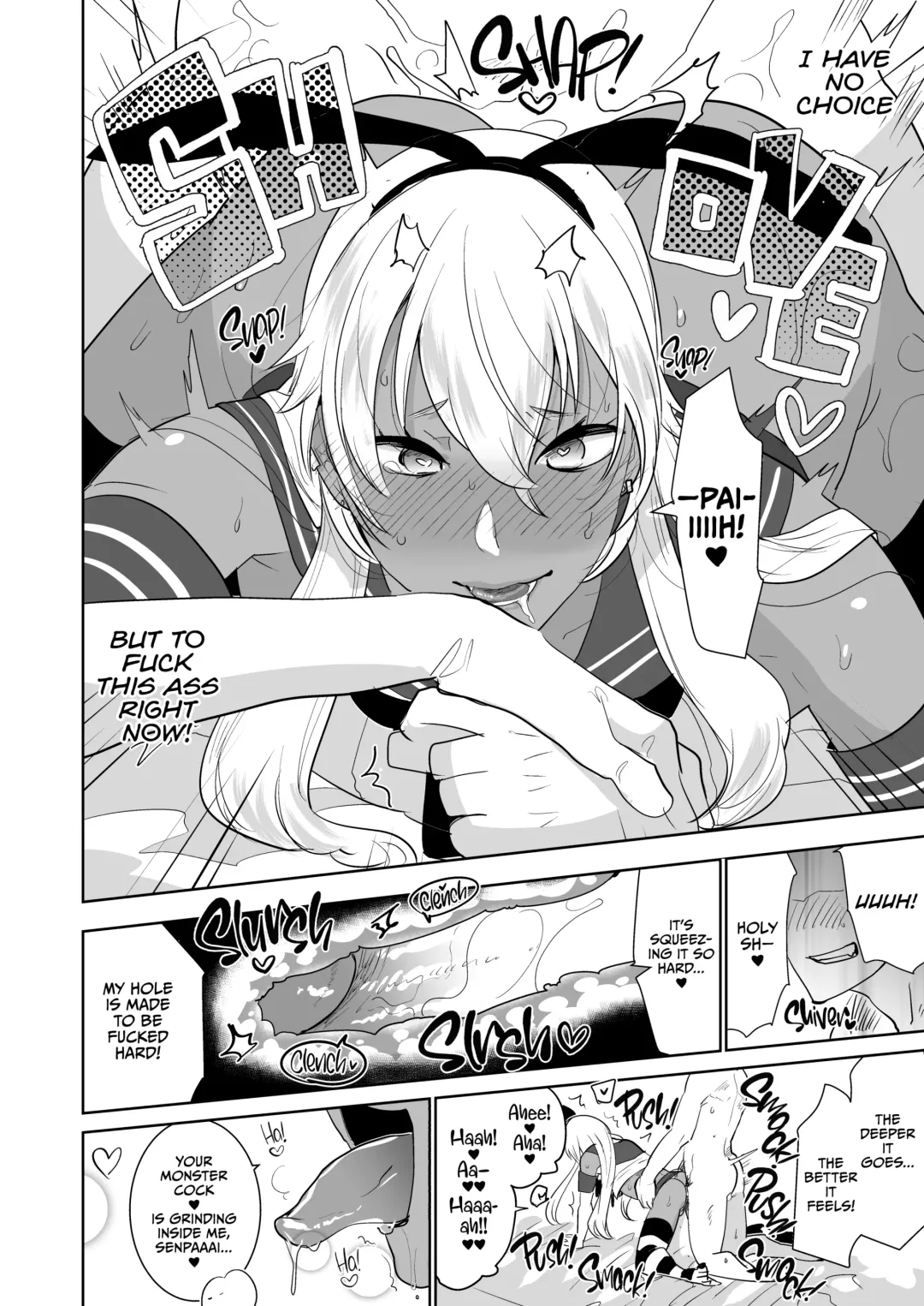 [Aimaitei Umami] Kasshoku Otokonoko DeliHeal no Erohon ~Yattekita Shimakaze-kun wa Daigaku no Charai Kouhai de――?! Hen | Tan Crossdressing Call Boy (decensored) Fhentai - Page 11