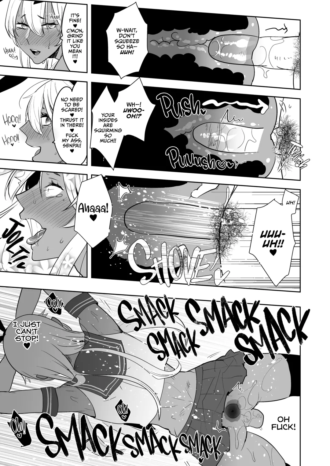 [Aimaitei Umami] Kasshoku Otokonoko DeliHeal no Erohon ~Yattekita Shimakaze-kun wa Daigaku no Charai Kouhai de――?! Hen | Tan Crossdressing Call Boy (decensored) Fhentai - Page 16