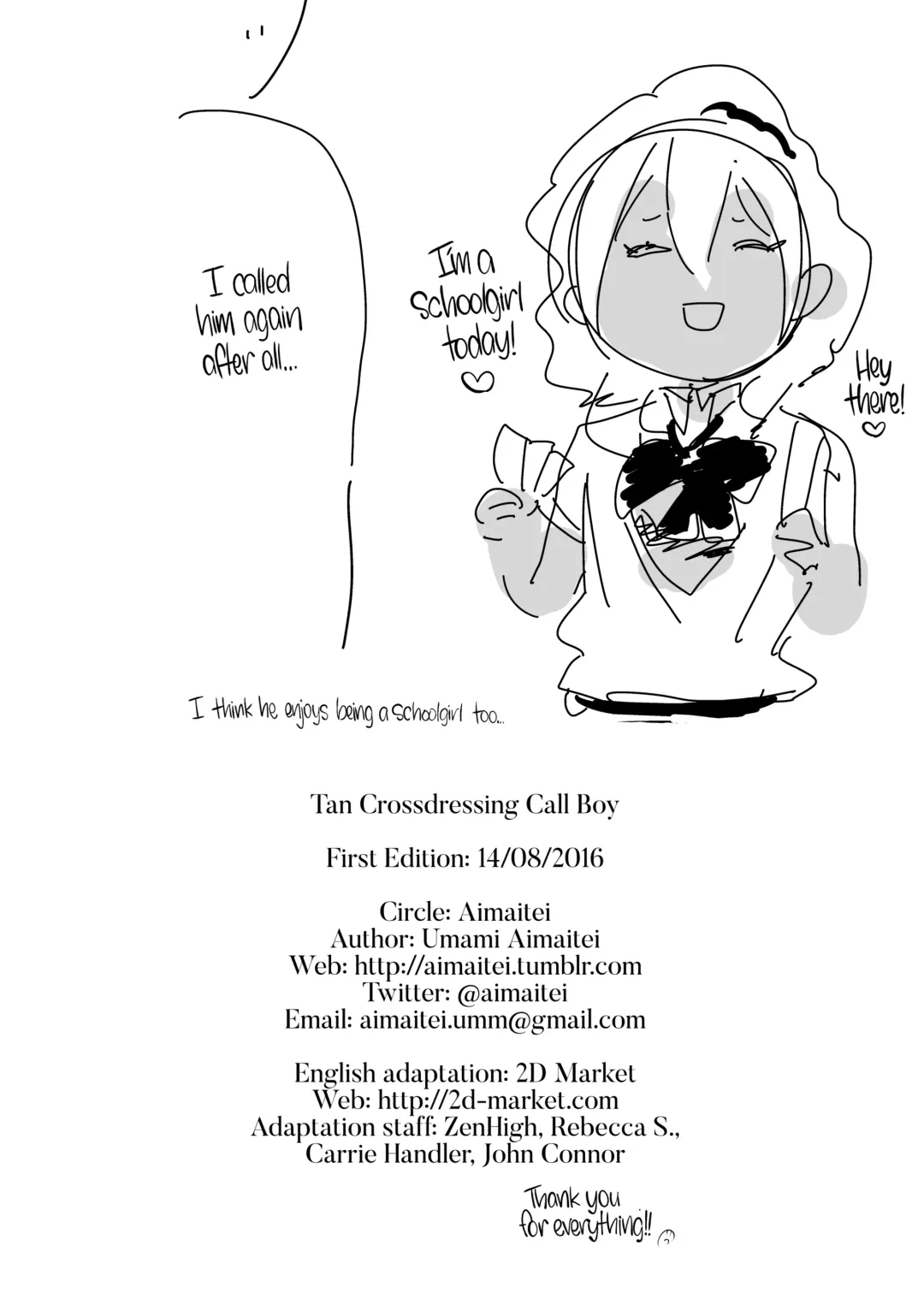 [Aimaitei Umami] Kasshoku Otokonoko DeliHeal no Erohon ~Yattekita Shimakaze-kun wa Daigaku no Charai Kouhai de――?! Hen | Tan Crossdressing Call Boy (decensored) Fhentai - Page 25