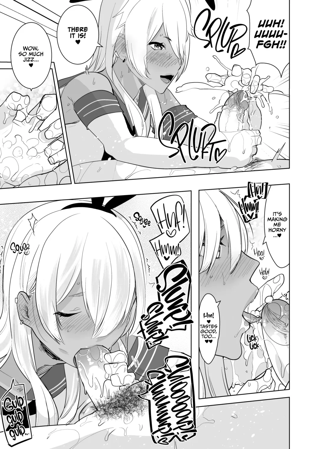 [Aimaitei Umami] Kasshoku Otokonoko DeliHeal no Erohon ~Yattekita Shimakaze-kun wa Daigaku no Charai Kouhai de――?! Hen | Tan Crossdressing Call Boy (decensored) Fhentai - Page 6