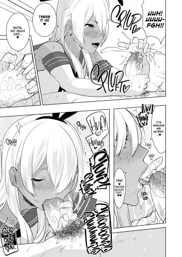 [Aimaitei Umami] Kasshoku Otokonoko DeliHeal no Erohon ~Yattekita Shimakaze-kun wa Daigaku no Charai Kouhai de――?! Hen | Tan Crossdressing Call Boy (decensored) Fhentai - Page 6
