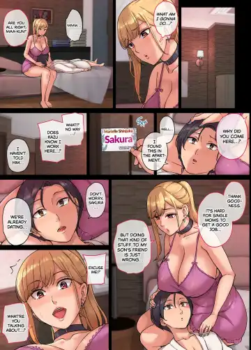 [Maimu-maimu] I Met My Friend's Gyaru Mom in a Soapland Fhentai - Page 32