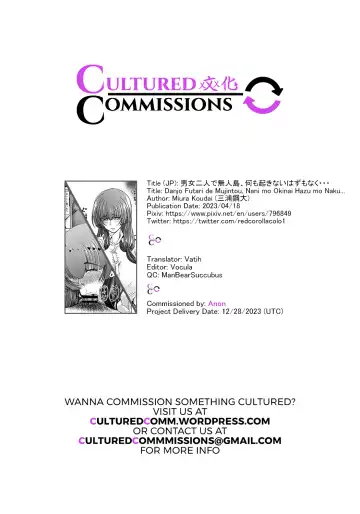 Danjo Futari de Mujintou, Nani mo Okinai hazu mo Naku... Fhentai - Page 52