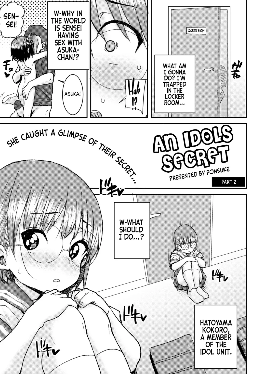 [Ponsuke] Idol no Naishou Kouhen | An Idol's Secret Fhentai - Page 1