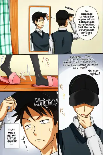 [Urokozuki] Sonzai ga Kieru Boushi o Te ni Ireta Ore wa Joshiryo de Semen Matsuri o Shichaimashita | After obtaining a cap that erases my existence, I unleashed a festival of semen at a women's dormitory Fhentai - Page 3