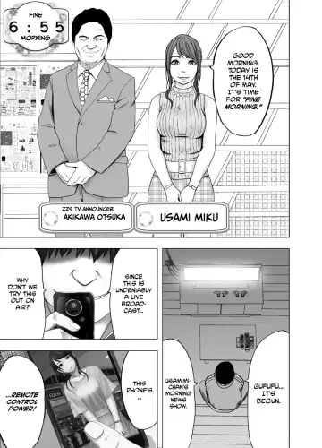 [Crimson] Nyotai Sousa Smartphone Joshi Ana Hen | Female-Body-Manipulating Smartphone -Young Female TV Announcer Chapter- Fhentai - Page 29