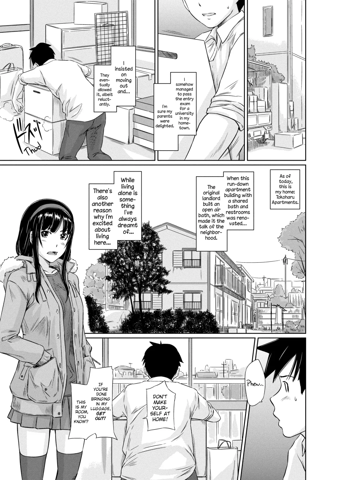 [Kisaragi Gunma] Tokoharusou e Youkoso -  Welcome to the apartment of everlasting spring... come to me. |  Welcome to Tokoharu Apartments Fhentai - Page 4