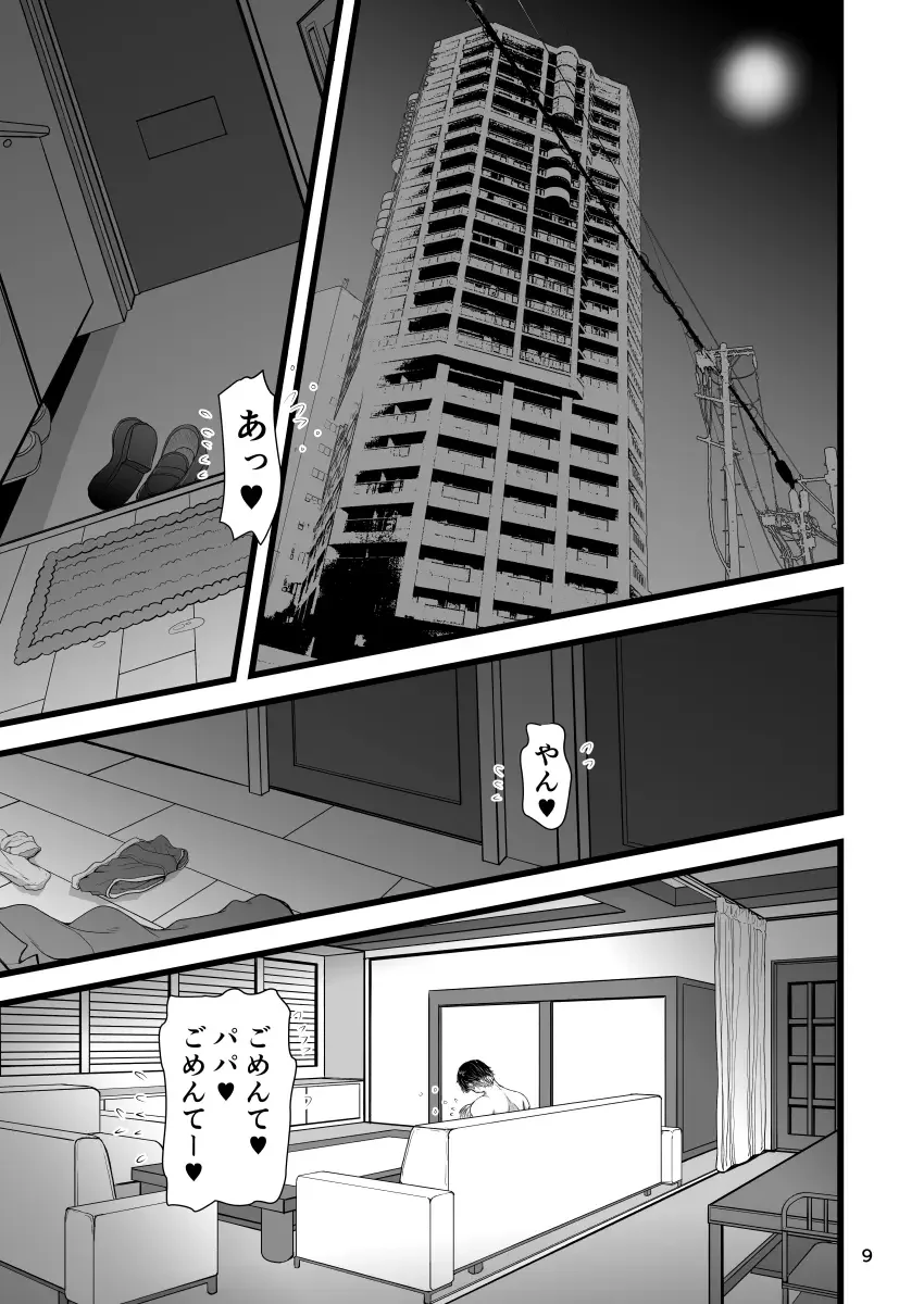 [Inaba Fuyuki] Amaetai Gal wa Fukegao no InCha ni Fuigui Semarimashita Fhentai - Page 9