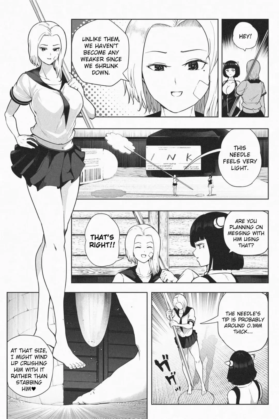 [Soryuu] Shukushou Ikinokori Taikai Ch.1-6 | Shrinking Survival Competition Ch.1-6 Fhentai - Page 138