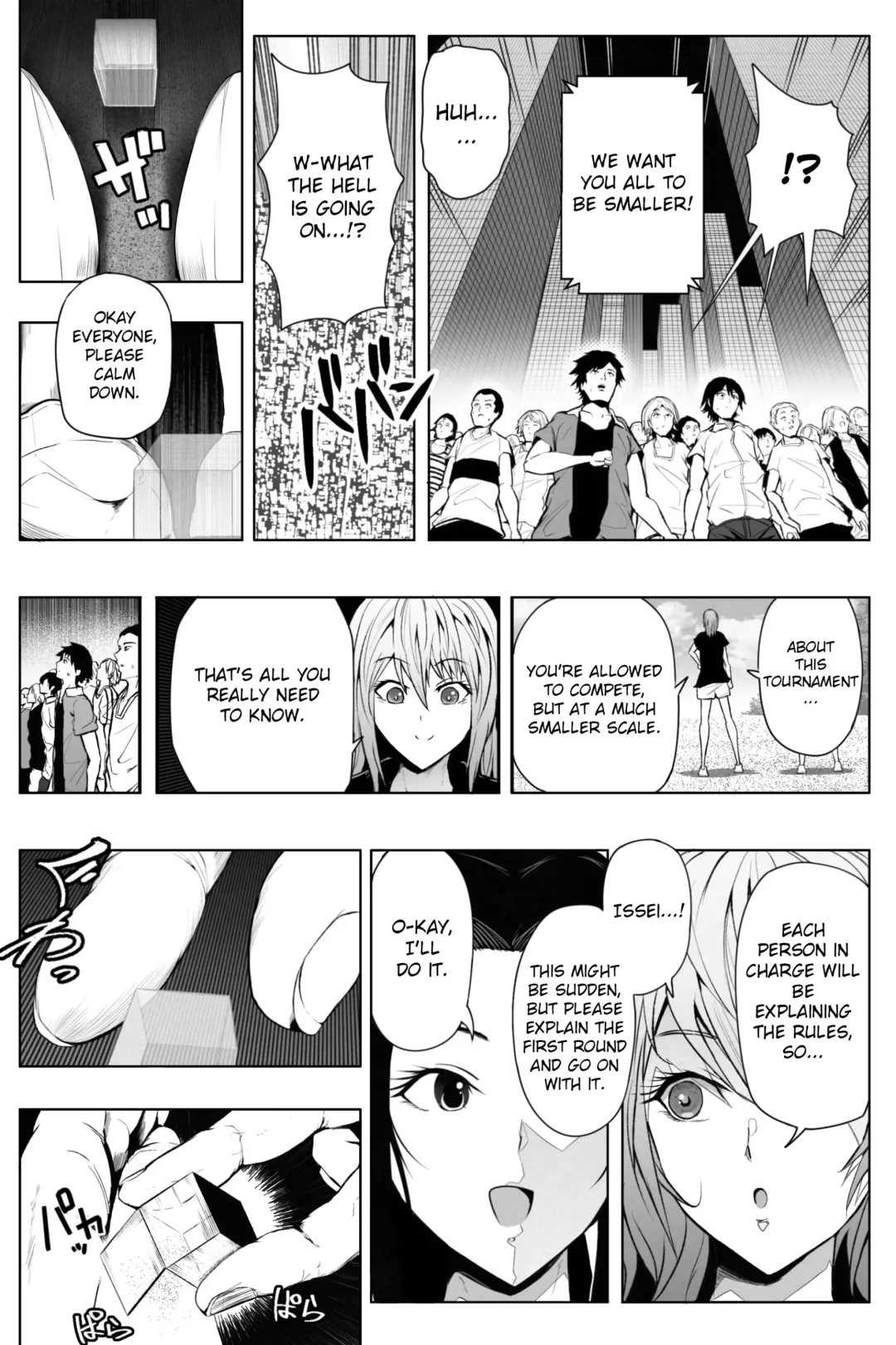 [Soryuu] Shukushou Ikinokori Taikai Ch.1-6 | Shrinking Survival Competition Ch.1-6 Fhentai - Page 4