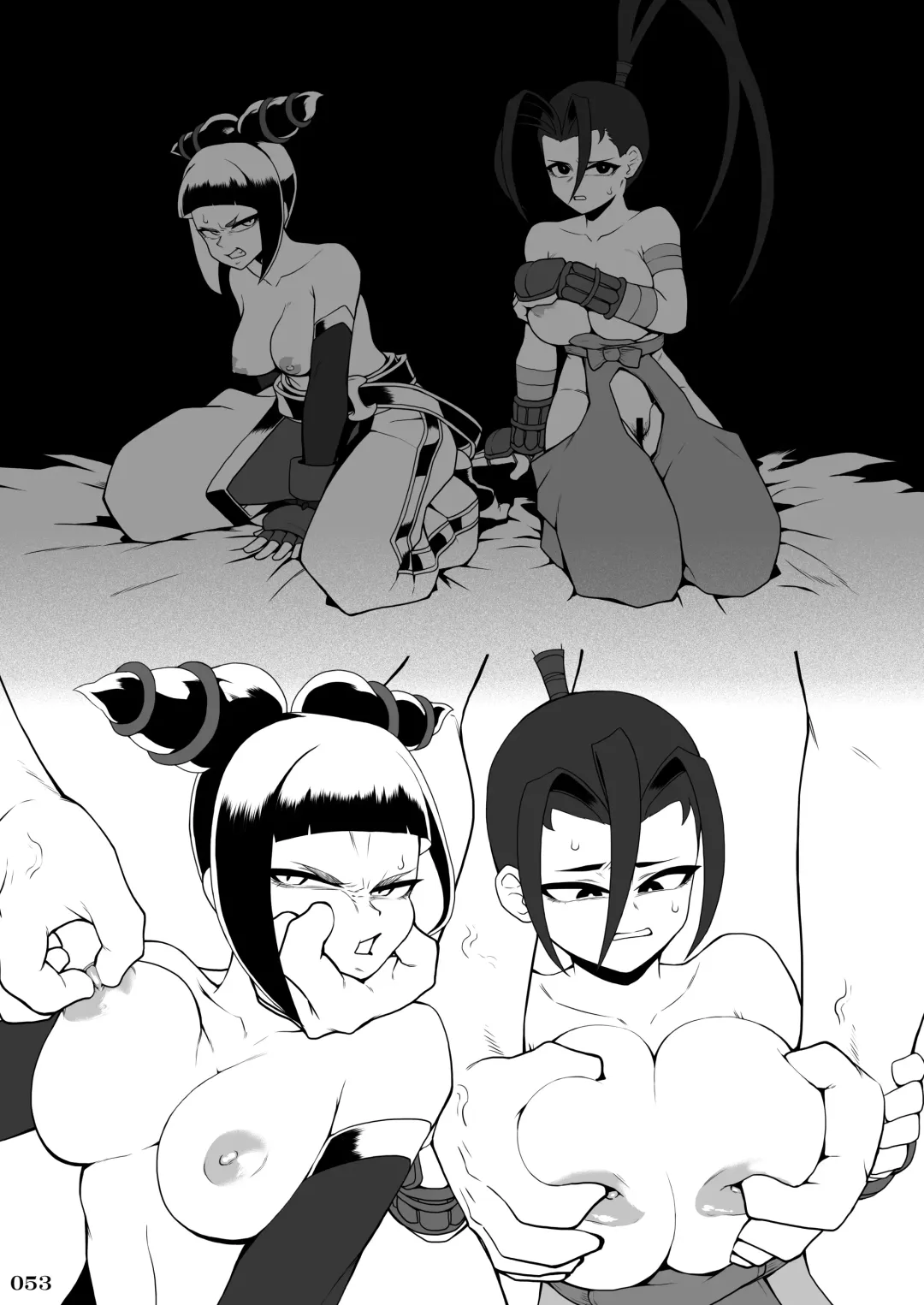 Taisen-kaku Game Heroines Rinkan Rankou a la carte! ~EXTRA ROUND~ Fhentai - Page 56