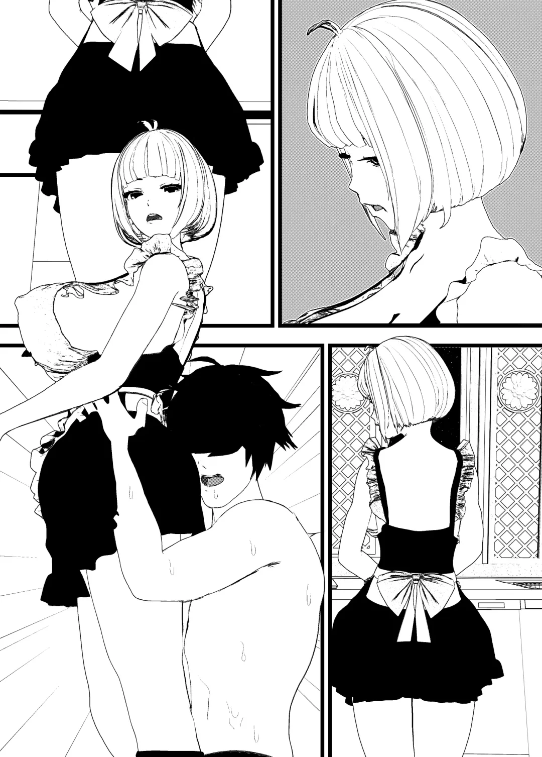 [Settuman] Bonyuu Mama Maid to Sex Shitetara Cool Beauty Musume-chan Maid mo Ninshin Hakkaku Botehara Sex w Fhentai - Page 27