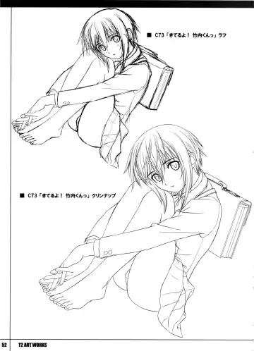 [Tony Taka] T2 ART WORKS Genga&Roughshuu Fhentai - Page 52