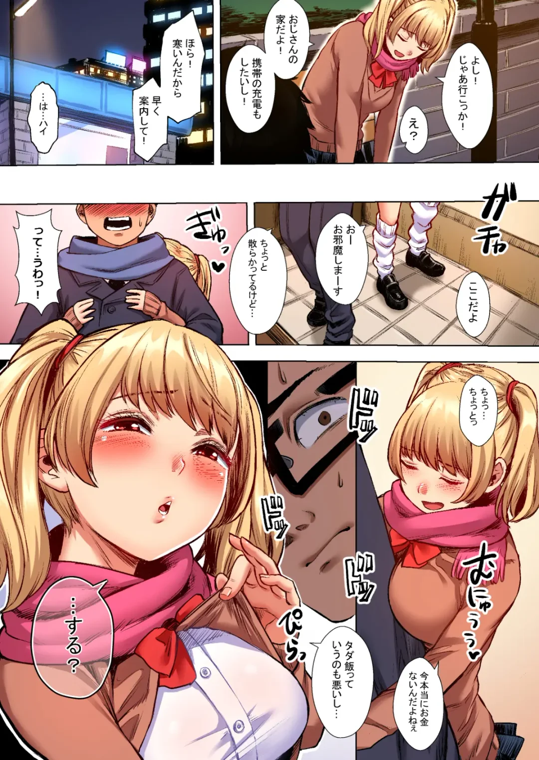 [Omizu Chihiro] Wakeari JK Iede shita Gal o Kattemita Kekka! 1+2 Full Color Gappon-ban Fhentai - Page 5