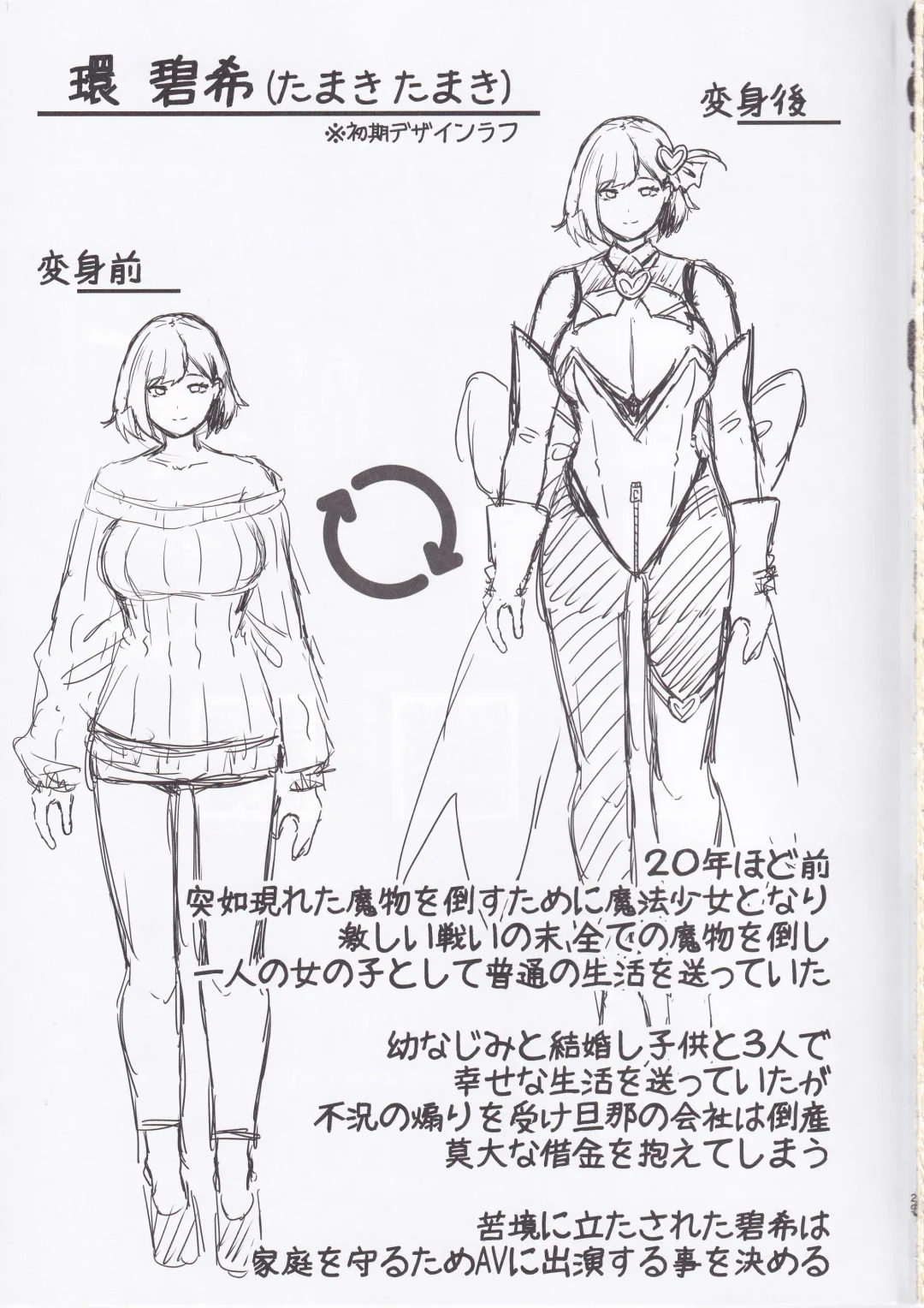 [Rinsun] Wakeari Moto Mahou Shoujo (35) Kinketsu AV Debut!! Fhentai - Page 28