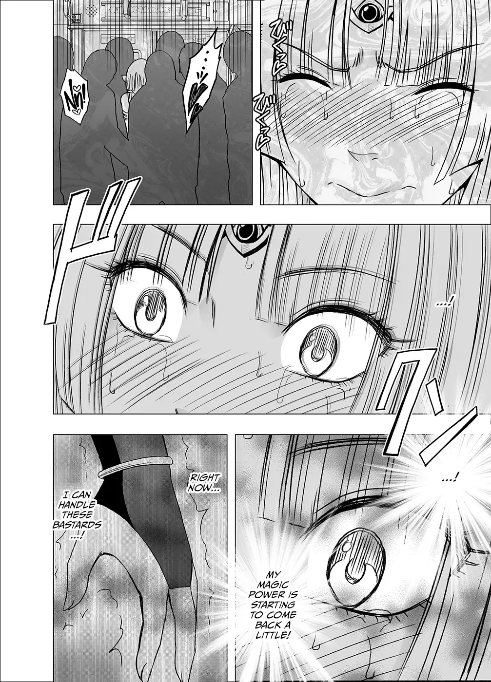 [Crimson] Isekai kara Yattekita Onna Maou-sama ga Manin Densha de Salaryman ni Chikan Sareru Hanashi Fhentai - Page 39