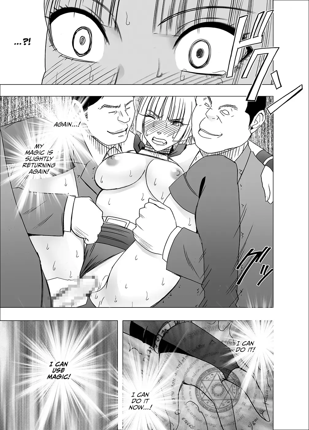 [Crimson] Isekai kara Yattekita Onna Maou-sama ga Manin Densha de Salaryman ni Chikan Sareru Hanashi Fhentai - Page 53