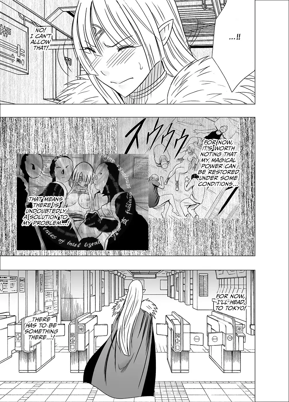[Crimson] Isekai kara Yattekita Onna Maou-sama ga Manin Densha de Salaryman ni Chikan Sareru Hanashi Fhentai - Page 57