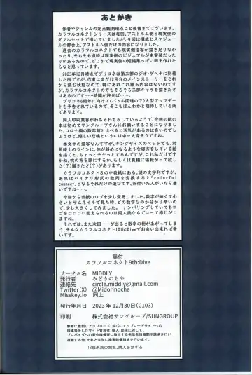 [Midorinocha] Colorful Connect 9th:Dive Fhentai - Page 33