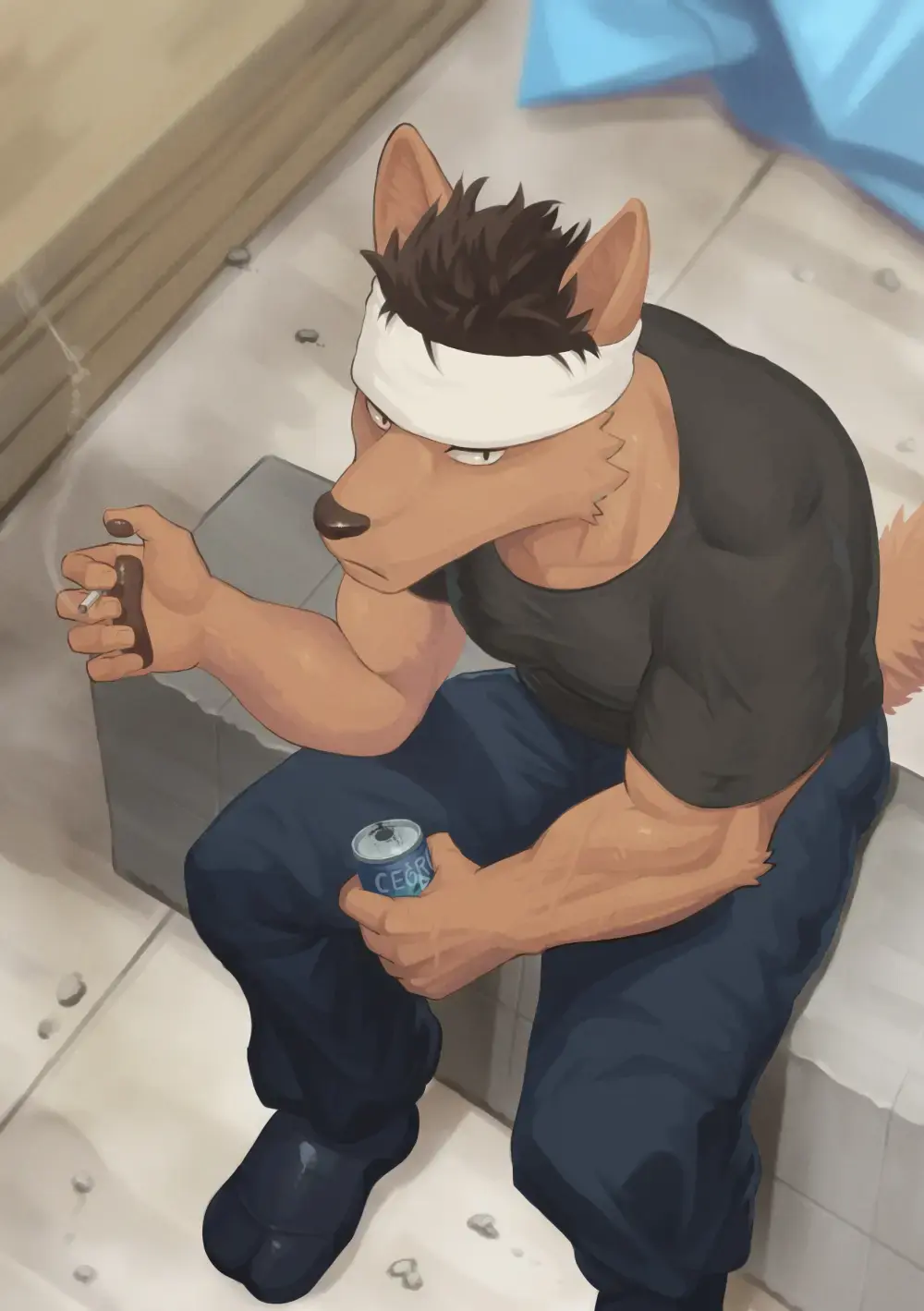 [Shinotsuku] Smoker vs Preacher Fhentai - Page 6