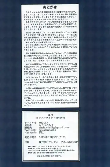 [Midorinocha] Colorful Connect 9th:Dive Fhentai - Page 35