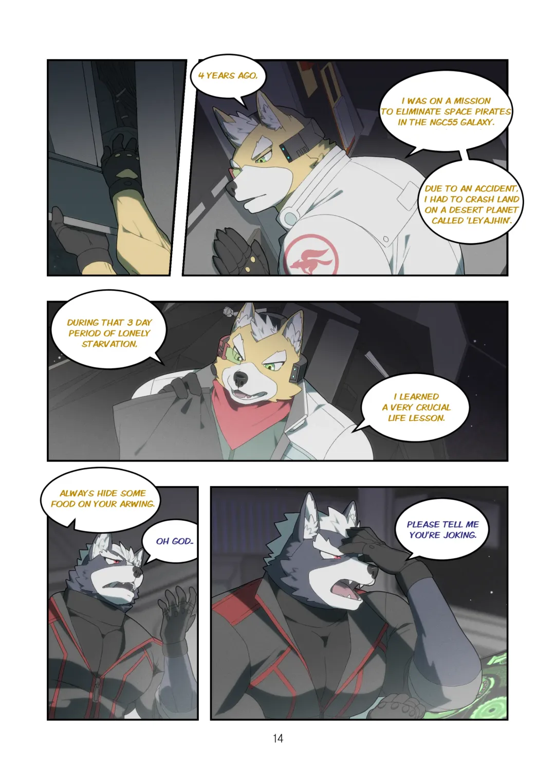 [Raccoon21] Chasing Game | Wolfox Fhentai - Page 14