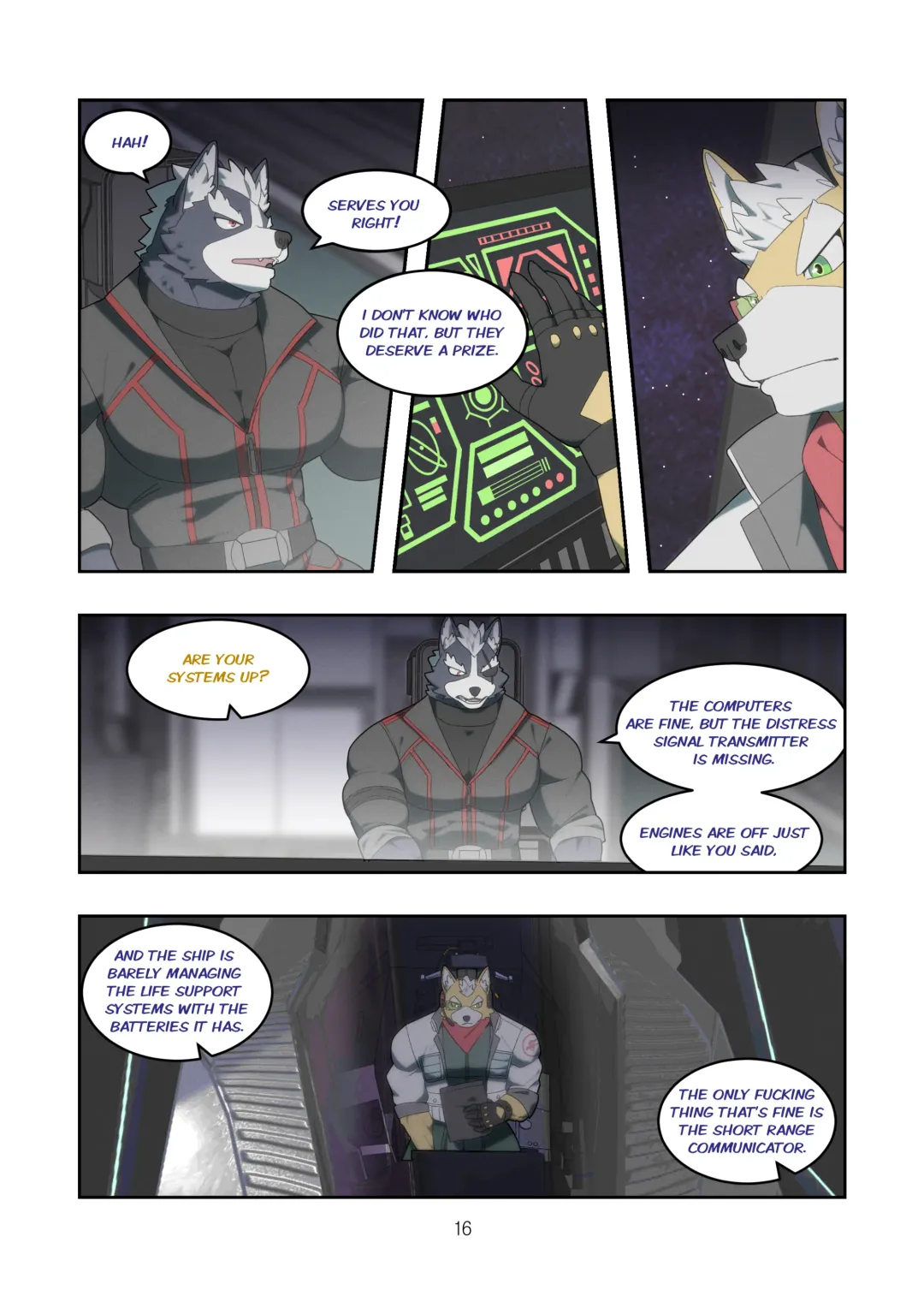 [Raccoon21] Chasing Game | Wolfox Fhentai - Page 16