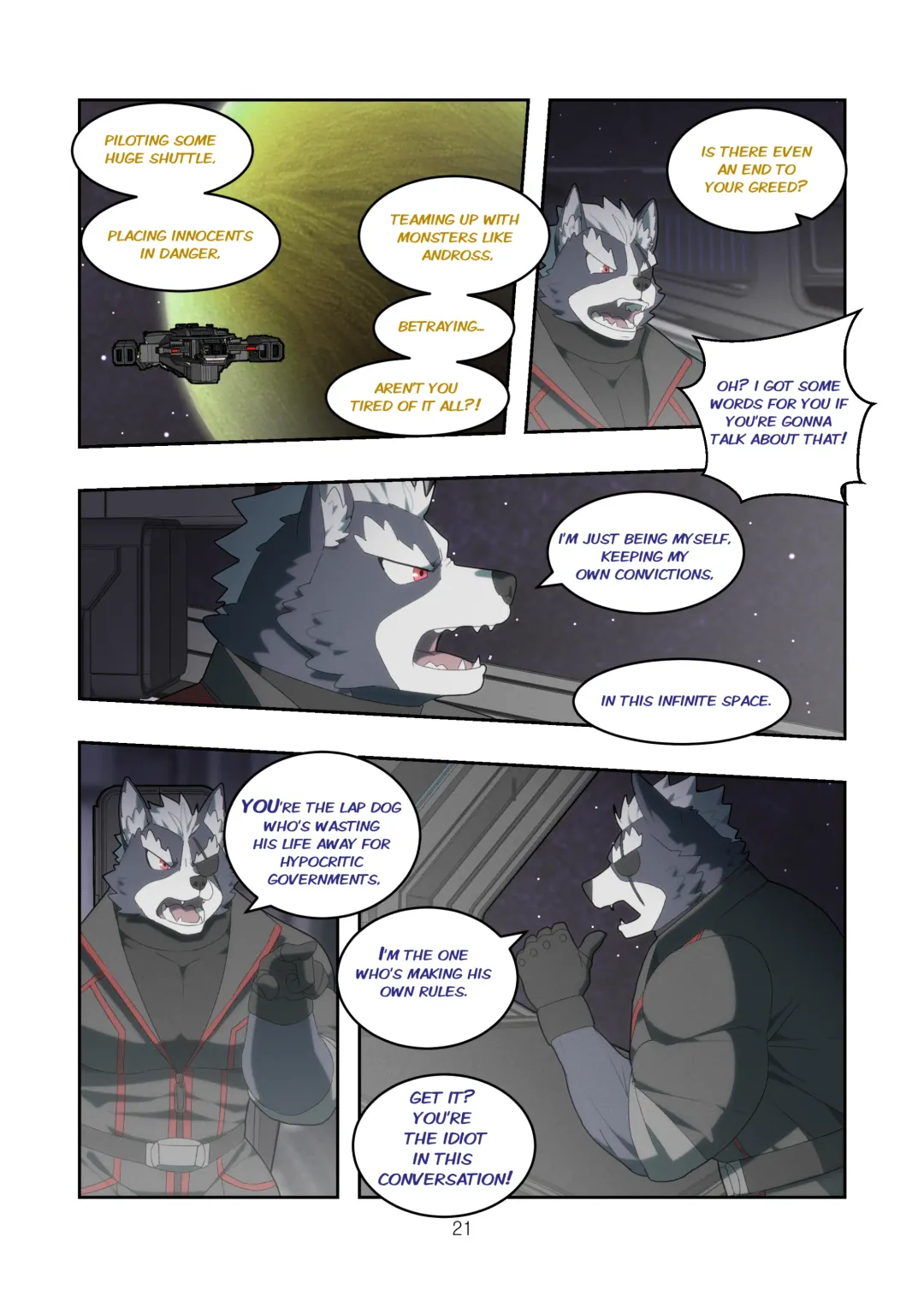 [Raccoon21] Chasing Game | Wolfox Fhentai - Page 21