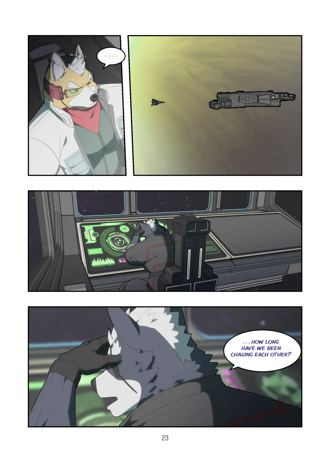 [Raccoon21] Chasing Game | Wolfox Fhentai - Page 23