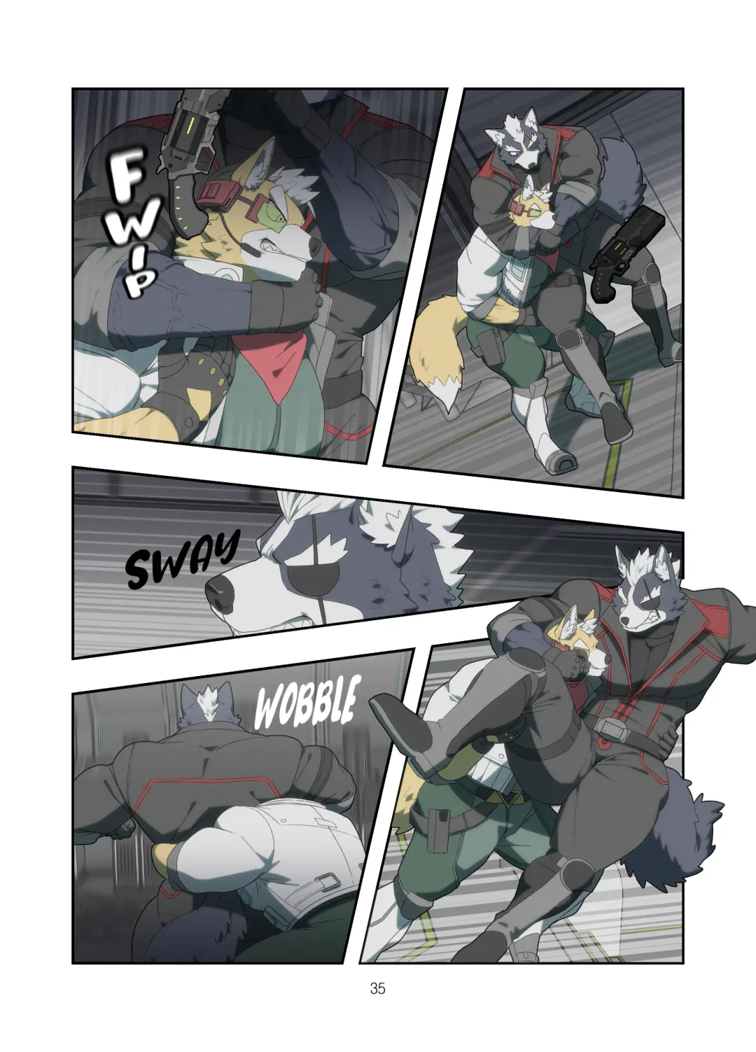 [Raccoon21] Chasing Game | Wolfox Fhentai - Page 35