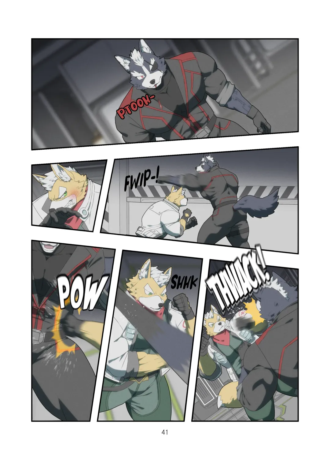 [Raccoon21] Chasing Game | Wolfox Fhentai - Page 41