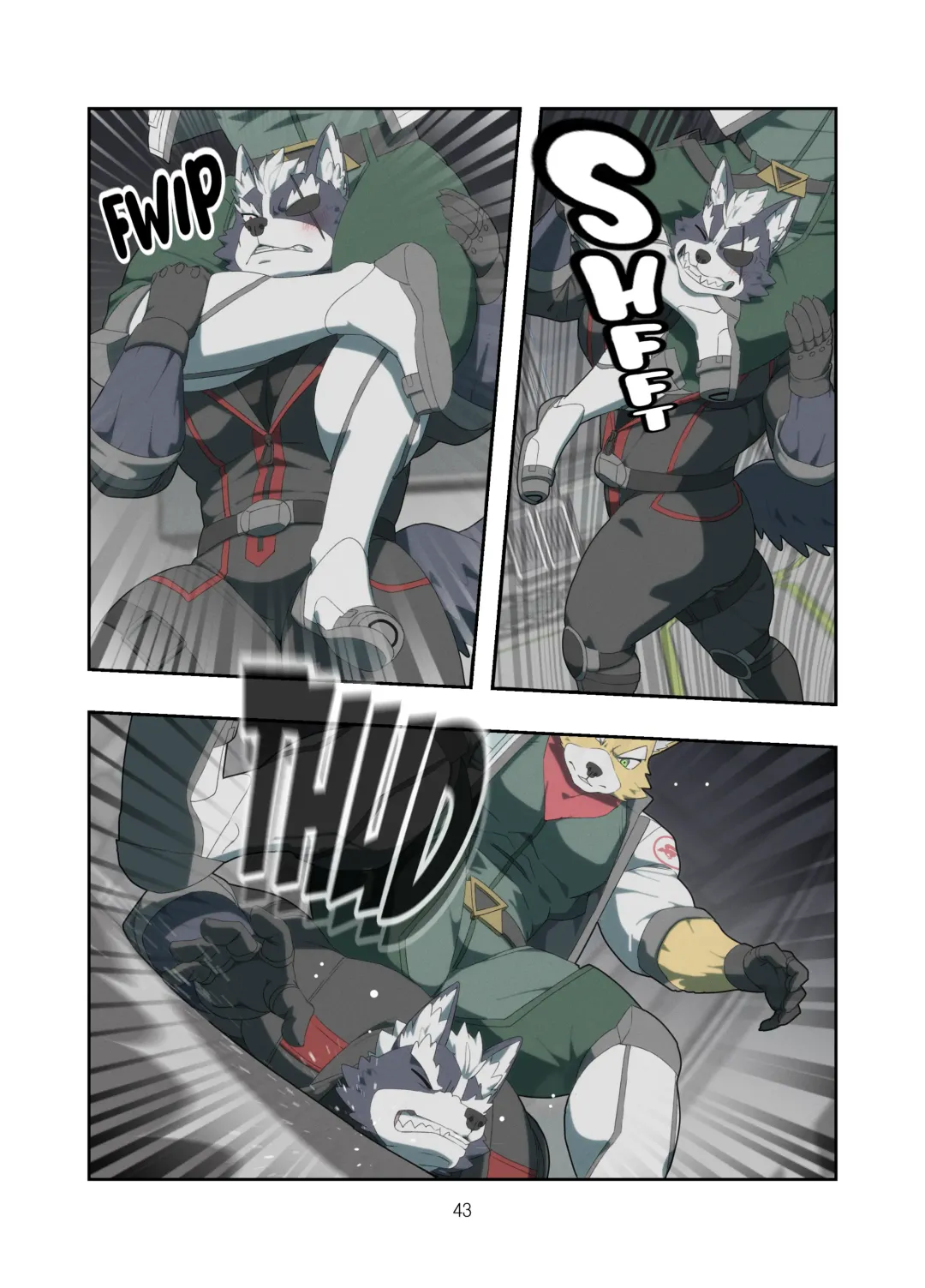 [Raccoon21] Chasing Game | Wolfox Fhentai - Page 43