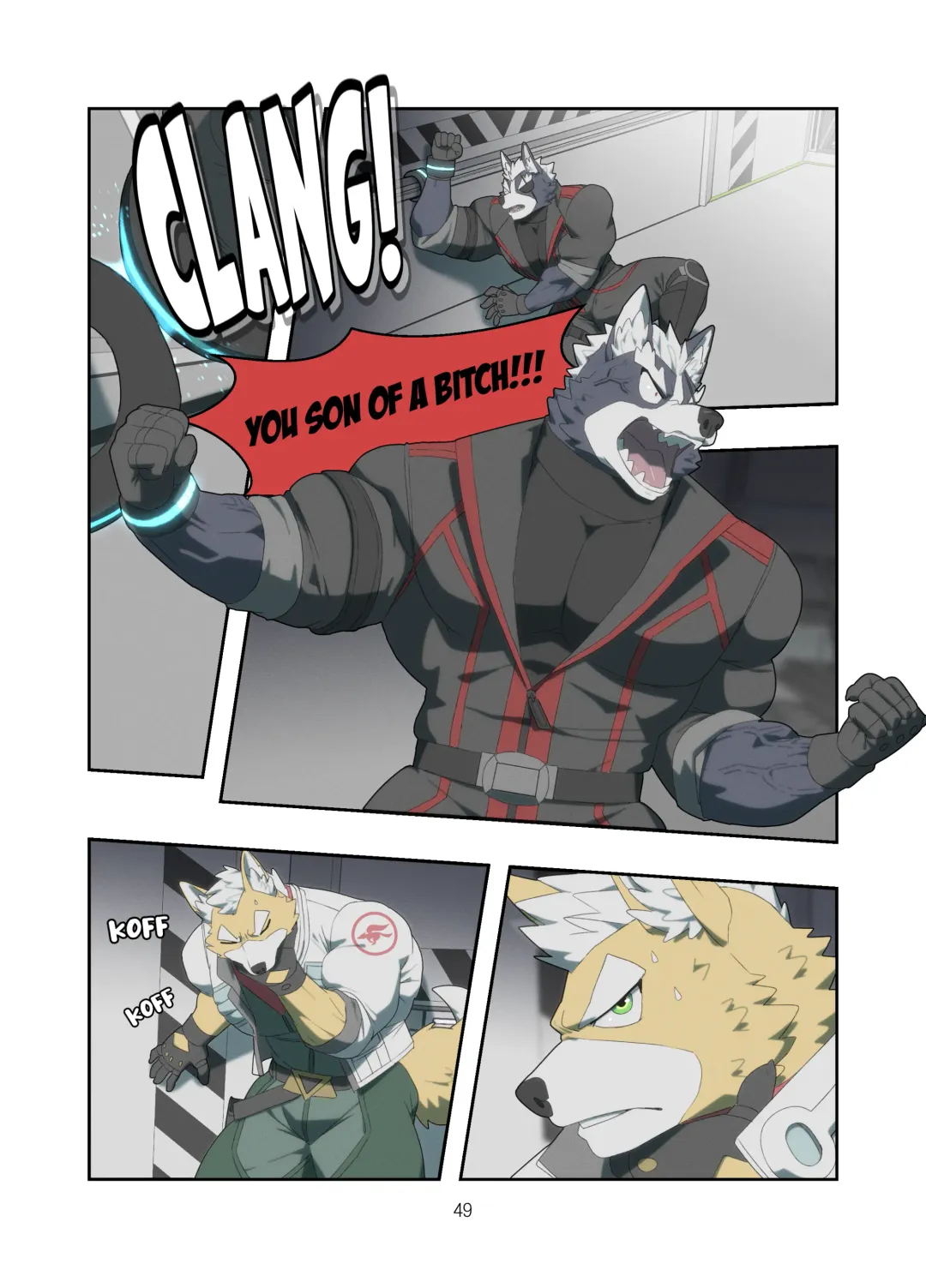 [Raccoon21] Chasing Game | Wolfox Fhentai - Page 49