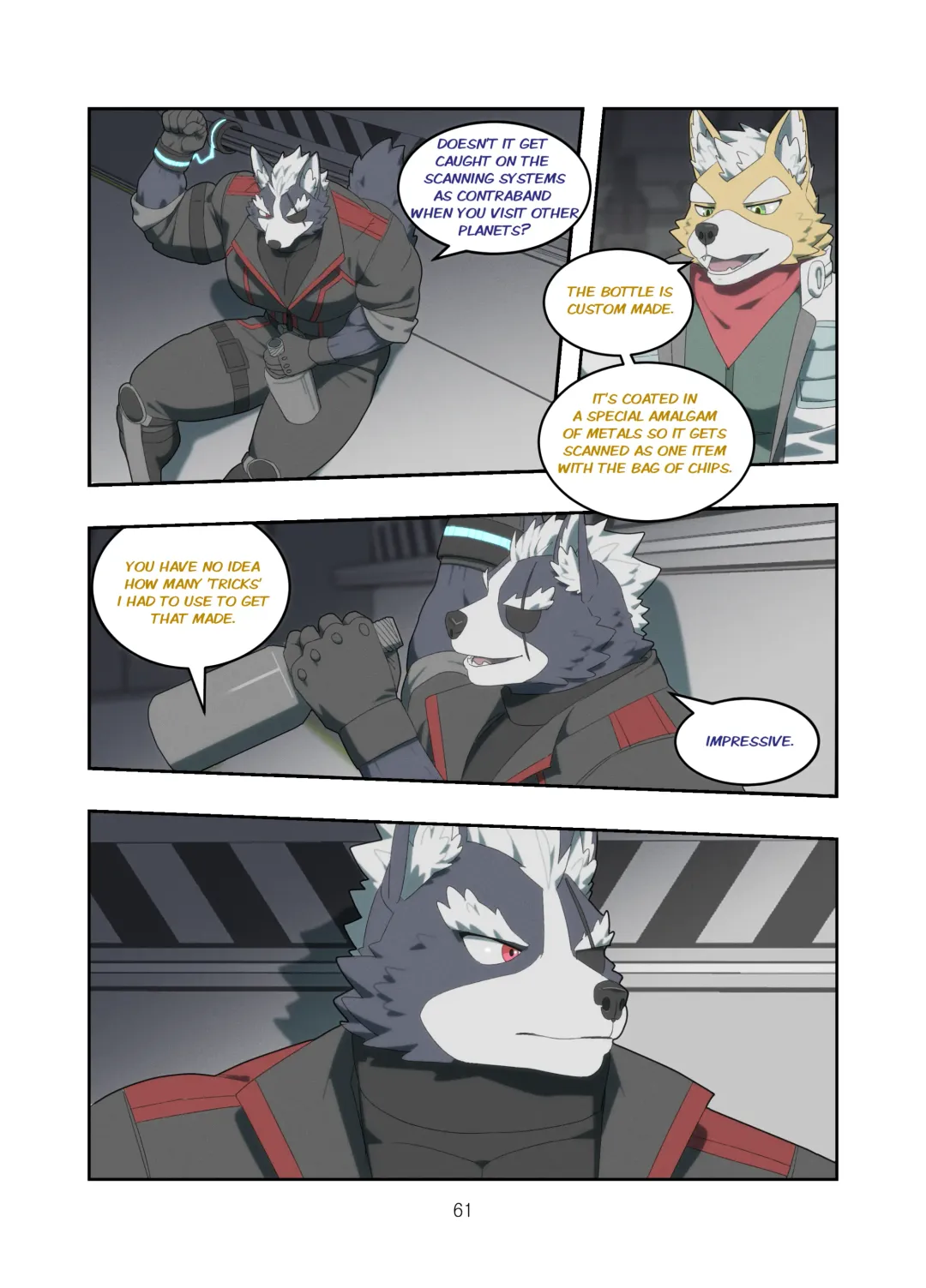 [Raccoon21] Chasing Game | Wolfox Fhentai - Page 61