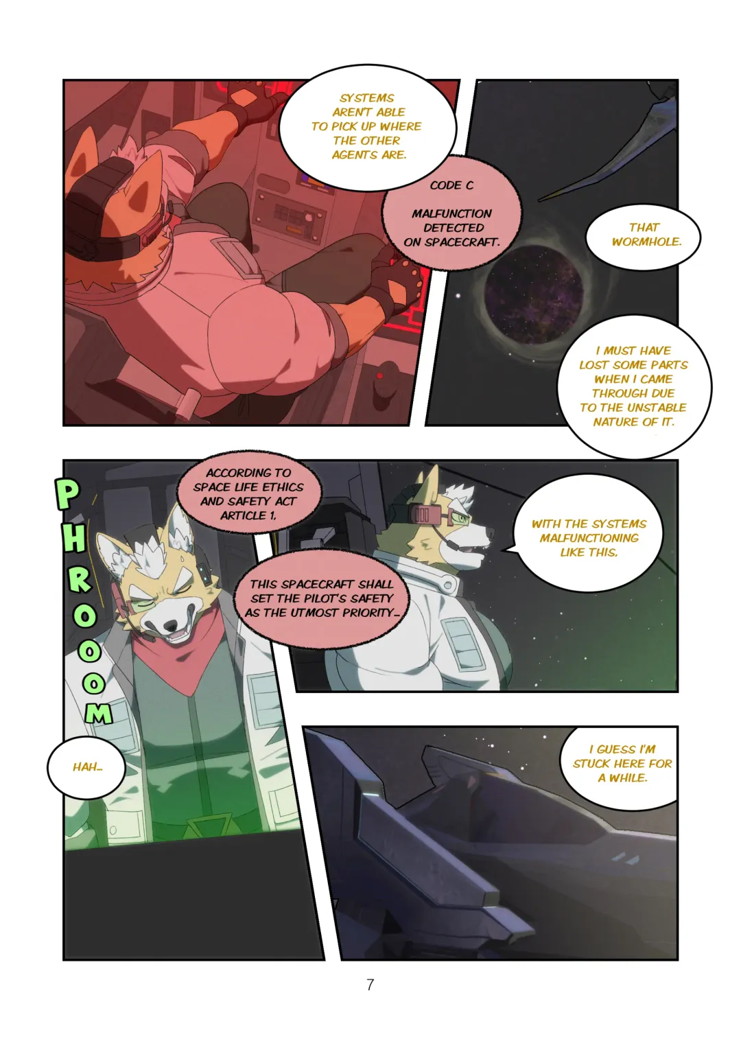 [Raccoon21] Chasing Game | Wolfox Fhentai - Page 7