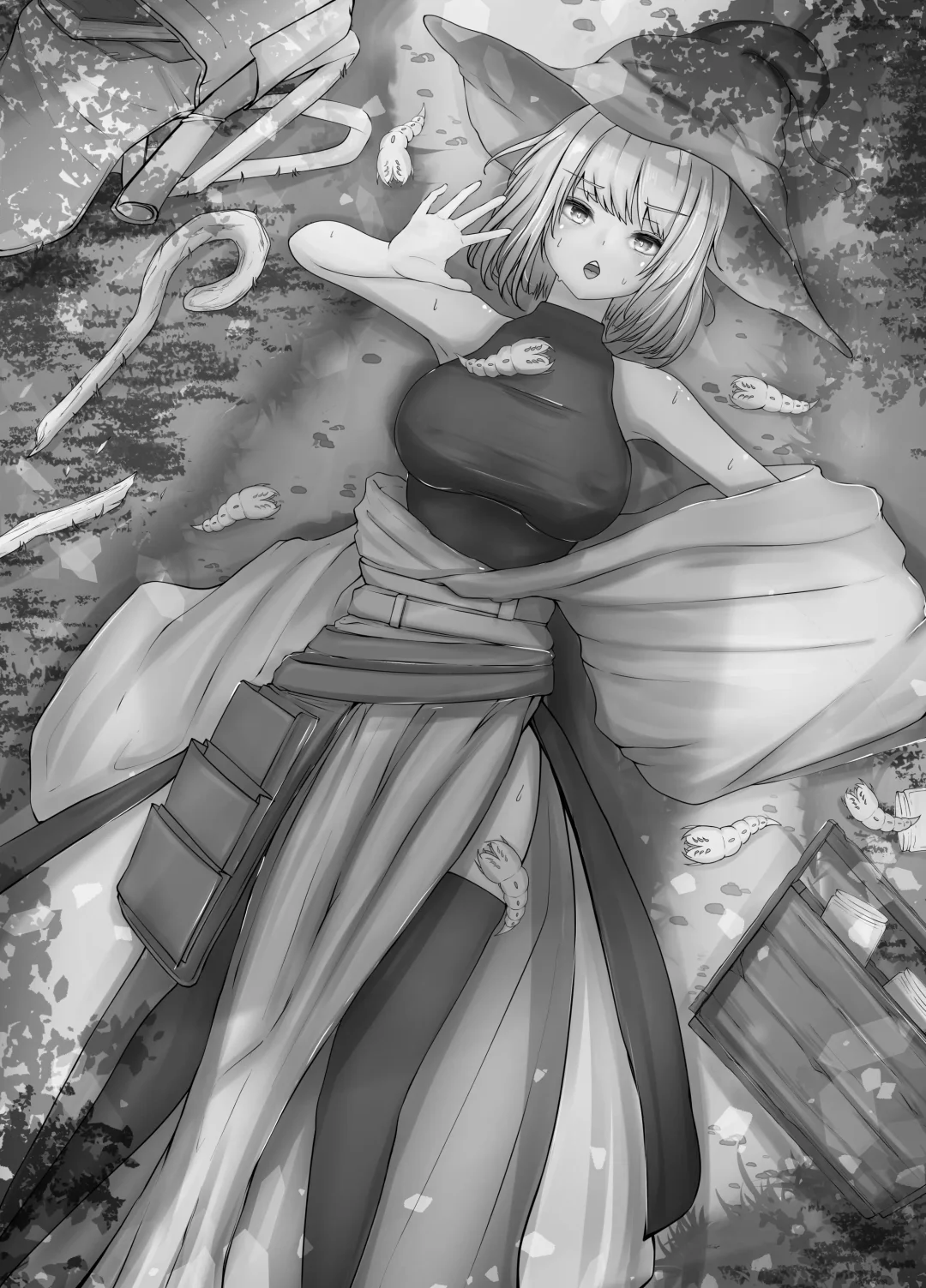 [Gura] Onna Mahoutsukai-san   Mushikan Hanashi Fhentai - Page 3