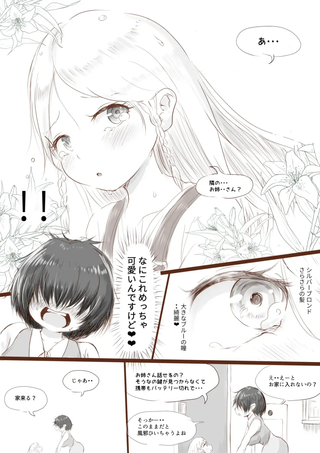 [Oden No Shima] Anraku-san wa Ginpatsu Half Shoujo o Iyashitai Fhentai - Page 3