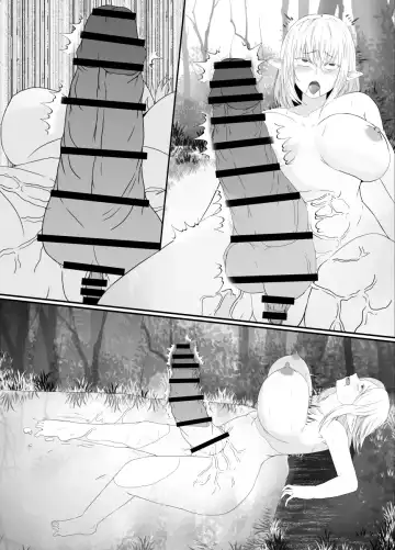 [Shimakawa] Elf no Sato de Futanari Kisei Pandemic Fhentai - Page 44